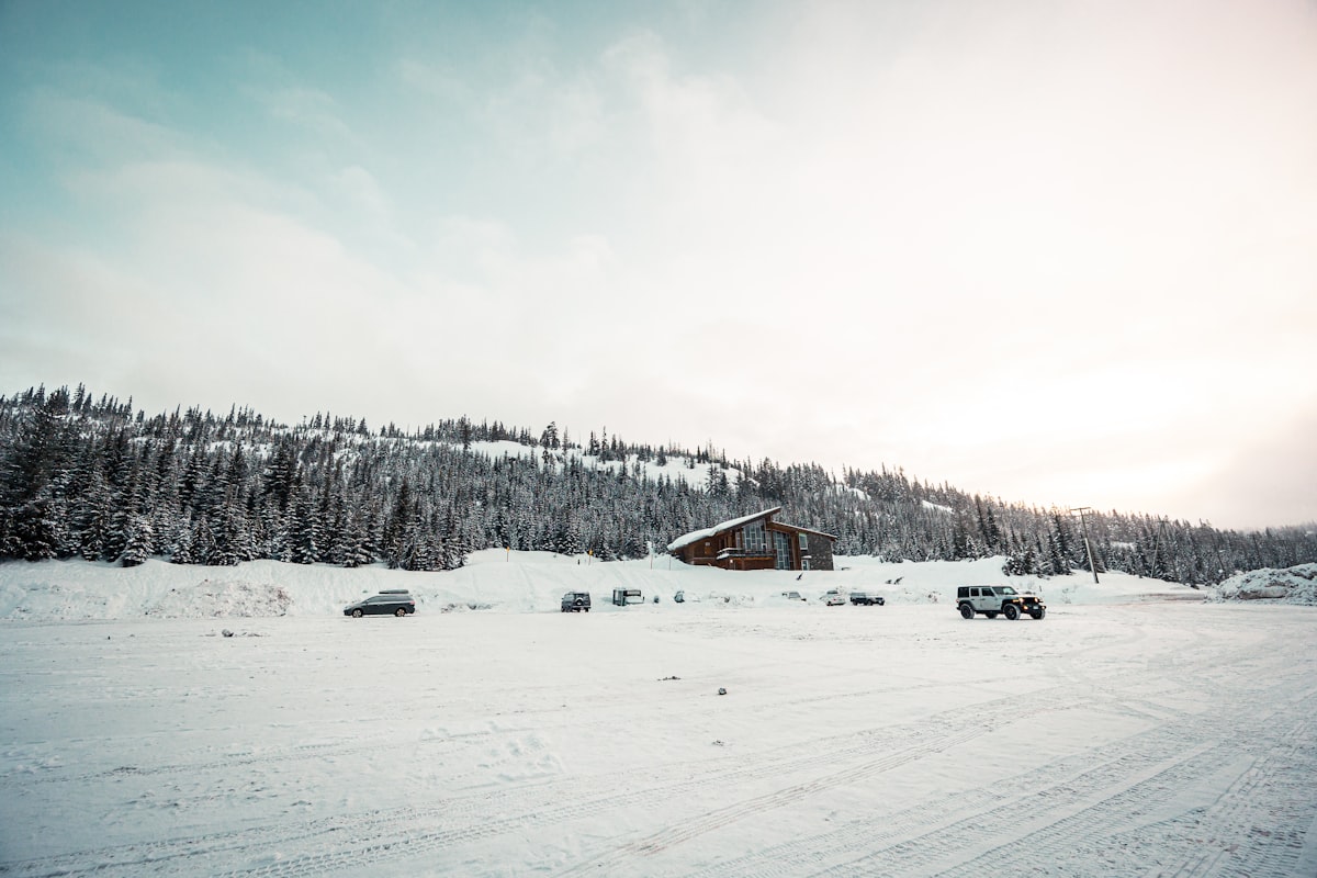 Parking at Courchevel